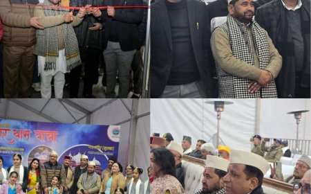 शीतकालीन पर्यटन को बढ़ावा देने के लिए धामी सरकार की बड़ी पहल उत्तरकाशी में उत्तराखण्ड रजत उत्सव का शुभारंभ