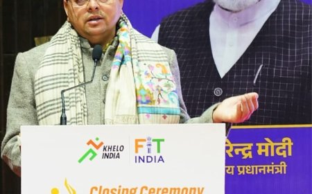 सांसद खेल महोत्सव के समापन समारोह में मुख्यमंत्री ने किया प्रतिभाग