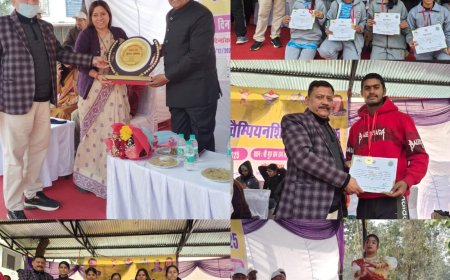 वॉलीबॉल में श्री गुरु राम राय लक्ष्मण इंटर कॉलेज अव्वल