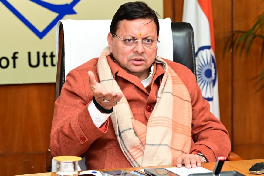 CM Dhami In Action : राज्य में कानून-व्यवस्था से खिलवाड़ करने वाले तत्वों पर CM धामी सख्त