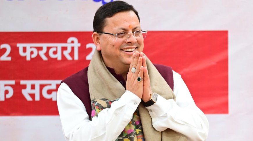 Uttarakhand:-वर्ष-2026 सुशासन,विकास और आत्मनिर्भर उत्तराखंड की दिशा में धामी सरकार