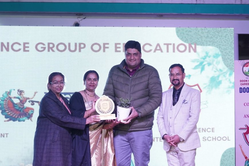 सेवा, समर्पण और कर्तव्य को सम्मान – दून डिफेंस ग्रुप ऑफ एजुकेशन ने पत्रकार  अवधेश नौटियाल  को किया सम्मानित