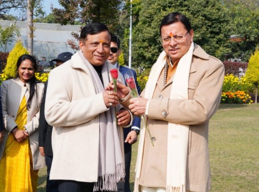 मुख्यमंत्री को विभिन्न क्षेत्रों के लोगों ने दी नववर्ष की शुभकामनाएं