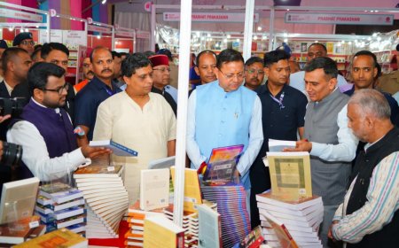 दून बुक फेस्टिवल-2026: मुख्यमंत्री धामी ने किया शानदार शुभारंभ