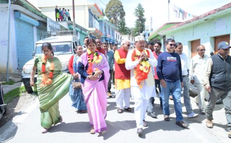 कैबिनेट मंत्री भरत सिंह चौधरी का जखोली विकासखंड में क्षेत्र भ्रमण, जनता की समस्याएं सुनीं