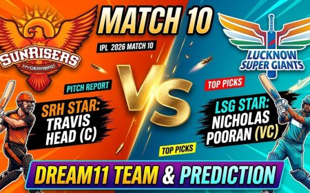 SRH vs LSG Dream11 Team Match 10 IPL 2026: जानें कैसे बने खिलाड़ियों की मदद से करोड़पति!