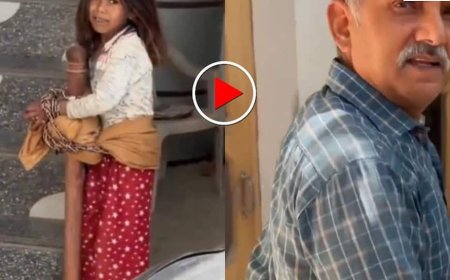 पहाड़ में मासूम ने तोड़े अमरूद तो रस्सी से बांधकर फौजी ने की पिटाई, हैवानियत का Video