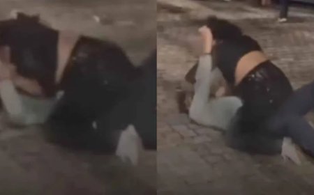 वायरल वीडियो: गर्लफ्रेंड ने सड़क पर बॉयफ्रेंड की पिटाई की, जानें पूरा मामला