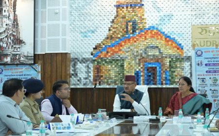 केदारनाथ यात्रा 2026: राज्य सरकार की तैयारियों को मिली नई दिशा, प्रभारी मंत्री गणेश जोशी ने की समीक्षा