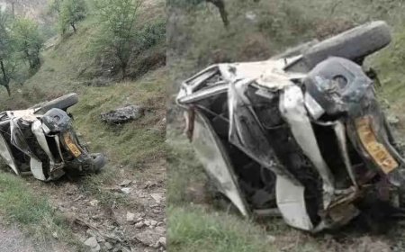 अल्मोड़ा हादसा: दूल्हे के जीजा की गई जिंदगी, बोलेरो खाई में गिरी