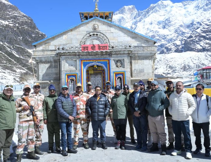 केदारनाथ यात्रा 2026: धाम में तैयारियों का विस्तृत निरीक्षण, जिलाधिकारी और एसपी की विशेष उपस्थिति