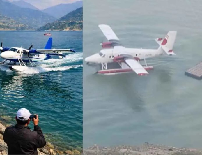 टिहरी झील में सी प्लेन ने रचा इतिहास, सफल लैंडिंग और टेकऑफ परीक्षण