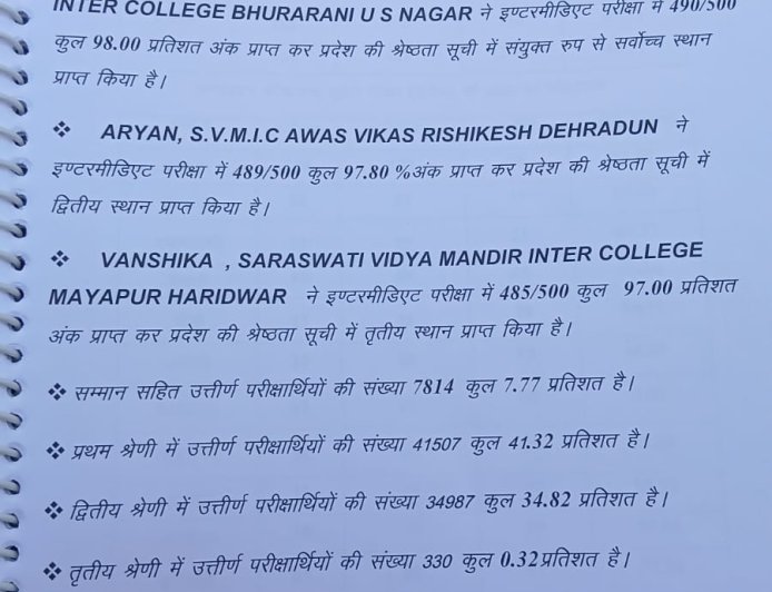 उत्तराखंड बोर्ड रिजल्ट 2026: 10वीं में 92.10% सफलता, इंटर में 85.11% का गौरव—बेटियों ने साबित किया अपना सामर्थ्य