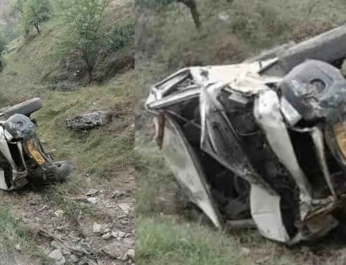 अल्मोड़ा हादसा: दूल्हे के जीजा की गई जिंदगी, बोलेरो खाई में गिरी