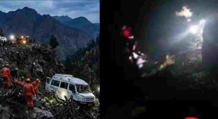 हिमाचल कुल्लू में दर्दनाक सड़क हादसा: ट्रैवलर खाई में गिरा, तीन लोगों की गई जान