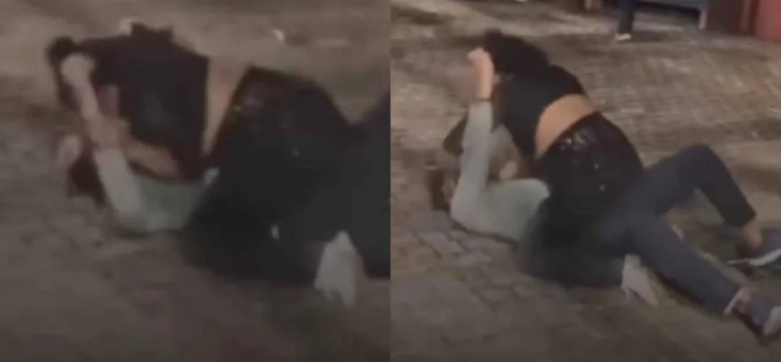 वायरल वीडियो: गर्लफ्रेंड ने सड़क पर बॉयफ्रेंड की पिटाई की, जानें पूरा मामला