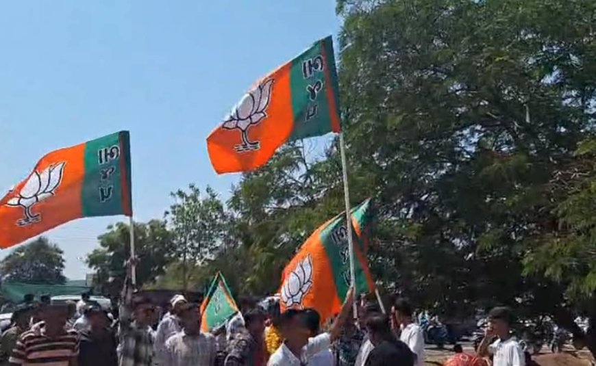 गुजरात स्थानीय निकाय चुनाव: भाजपा ने नौ नगर निगमों में जीती चुनावी जंग, मतगणना अभी भी जारी