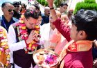 उत्तराखंड: मुख्यमंत्री पुष्कर सिंह धामी ने श्री पीठम स्थापना महोत्सव में लिया भाग, माँ राजेश्वरी का अभिषेक