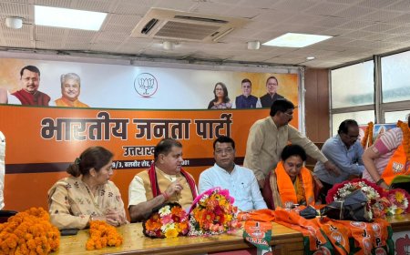 कांग्रेस की महिला नेताओं ने BJP में लिया प्रवेश, दीप्ति रावत ने साझा किया मुख्य कारण