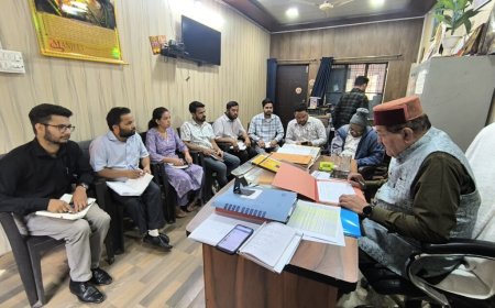 रुद्रप्रयाग में कैबिनेट मंत्री भरत सिंह चौधरी की बैठक, सड़क और पुल निर्माण की गुणवत्ता पर जोर
