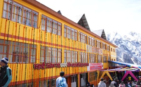 केदारनाथ धाम समाचार: मुख्यमंत्री धामी ने भारत पेट्रोलियम कॉर्पोरेशन लिमिटेड अस्पताल का किया उद्घाटन