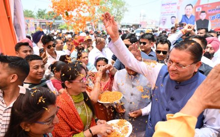 मुख्यमंत्री पुष्कर सिंह धामी ने नानकमत्ता में वीर शिरोमणि महाराणा प्रताप जयंती समारोह की दीवाली सजी