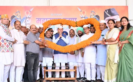 नानकमत्ता में वीर शिरोमणि महाराणा प्रताप जयंती में शामिल हुए मुख्यमंत्री पुष्कर सिंह धामी