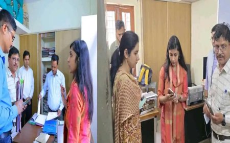 पौड़ी DM स्वाति भदौरिया ने घर पर मिले जेई को किया सस्पेंड - कई अधिकारियों पर नकेल