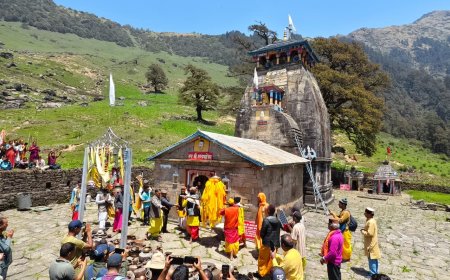 हर-हर महादेव: द्वितीय केदार श्री मद्महेश्वर धाम के कपाट खुले श्रद्धा और भक्ति के साथ