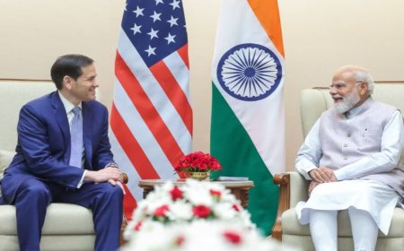 मार्को रुबियो का पीएम मोदी से मिलन: व्यापार और सुरक्षा मुद्दों पर महत्वपूर्ण चर्चा