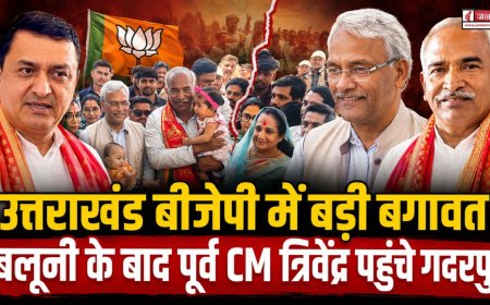 उत्तराखंड बीजेपी में छिड़ी बड़ी सियासी जंग: पूर्व CM त्रिवेंद्र और बलूनी के बीच गदरपुर में हुई मुलाकात