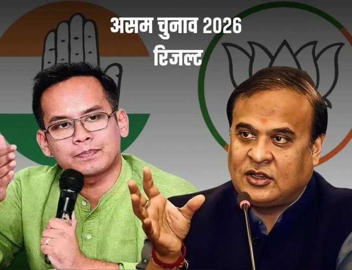 असम चुनाव परिणाम: बीजेपी ने तीसरी बार हासिल की जीत, गौरव गोगोई जोरहाट में हारे