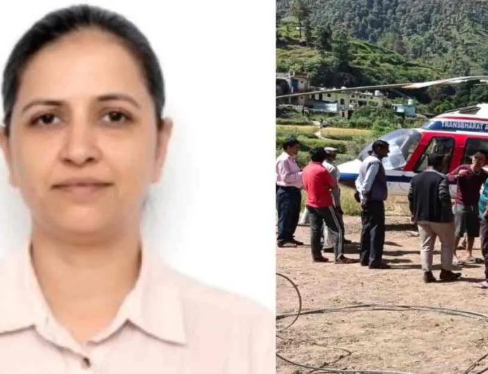 महिला पायलट अनुपमा चौधरी ने टिहरी में छह यात्रियों की जान बचाई - एक साहसी कार्य