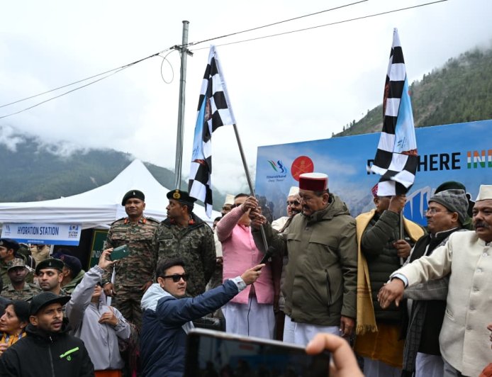 चमोली में भव्य Niti Extreme Ultra Run का आगाज, मंत्री भरत सिंह चौधरी ने दिखाई हरी झंडी