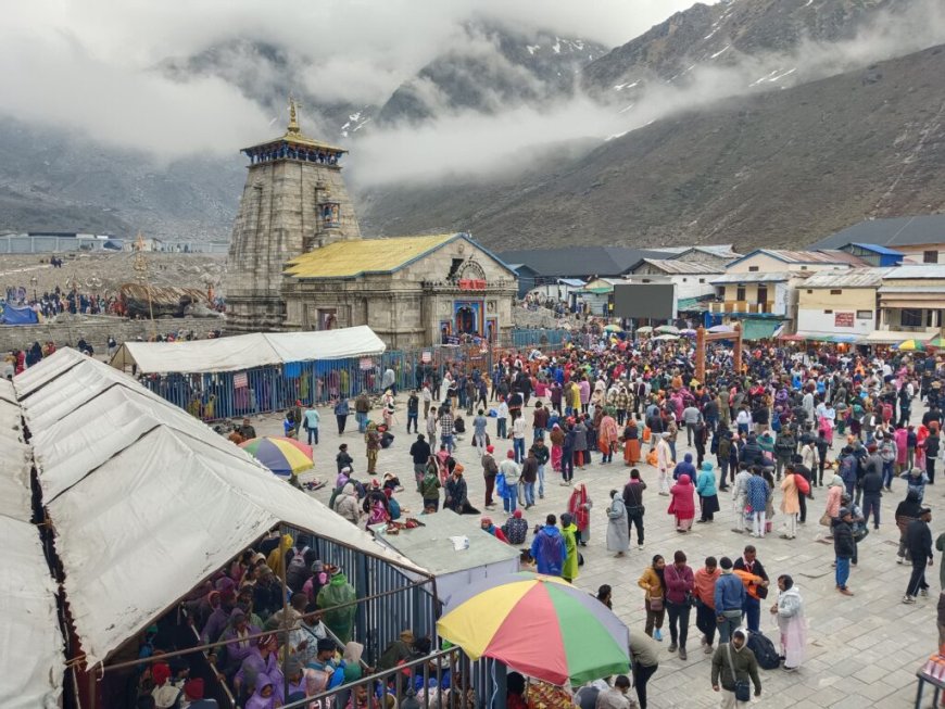 श्री केदारनाथ धाम यात्रा 2026: श्रद्धालुओं की अद्भुत भीड़ ने किया धाम का मंत्रमुग्ध कर देने वाला दौरा