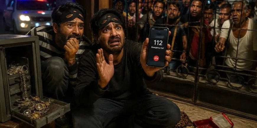 चोरों की अजीब दास्तान: घर में घुसे, लेकिन खुद फंस गए पुलिस से मदद मांगनी पड़ी