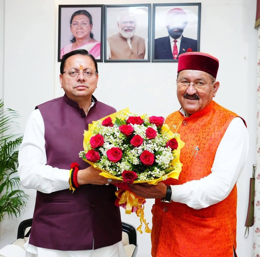 रुद्रप्रयाग: तिलवाड़ा पेयजल योजना के लिए 39.86 करोड़ की स्वीकृति, कैबिनेट मंत्री भरत सिंह चौधरी ने किया मुख्यमंत्री का आभार