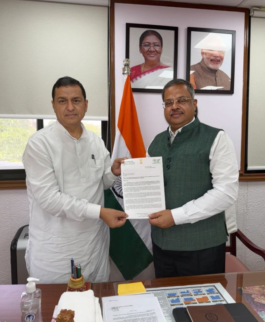 लालढांग-चिल्लरखाल मार्ग पर जल्द मिलेगी राहत, सांसद अनिल बलूनी की CEC चेयरमैन से महत्वपूर्ण मुलाकात