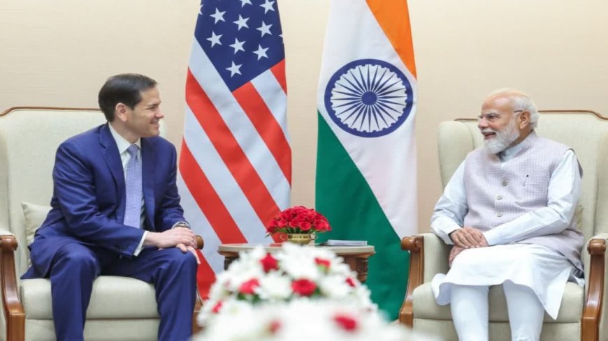 मार्को रुबियो का पीएम मोदी से मिलन: व्यापार और सुरक्षा मुद्दों पर महत्वपूर्ण चर्चा
