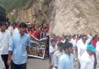 उत्तरी भारत के पर्यावरण की सुरक्षा के लिए चारागाह भूमि नीलामी का विरोध, नई टिहरी में भव्य प्रदर्शन