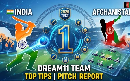 India vs Afghanistan Dream11 team One-Off Test 2026: फैंटेसी क्रिकेट टिप्स, प्लेइंग XI और पिच रिपोर्ट