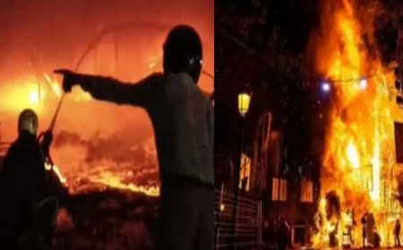 Haldwani News: अमेजन स्टोर में भड़की भीषण आग, 2 कर्मचारी शहीद