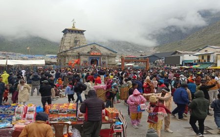 KEDARNATH YATRA 2026: केदारनाथ यात्रा में मूसलाधार वर्षा का खतरनाक असर, यात्रा पर लगा ब्रेक