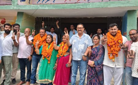 नरेंद्रनगर नगर पालिका चुनाव परिणाम: भाजपा ने 4 और कांग्रेस ने 3 वार्ड सभासद जीते