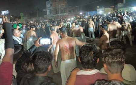 प्रयागराज में मोहर्रम पर भव्य जुलूस: श्रद्धा और अकीदत का अद्भुत नज़ारा