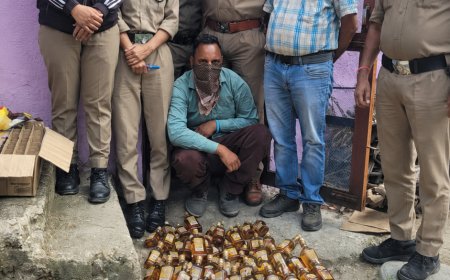 सतेराखाल: आबकारी विभाग की सख्त कार्रवाई में बरामद हुई भारी मात्रा में अवैध शराब