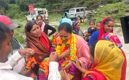 तुंगनाथ घाटी में नवनिर्मित बेली ब्रिज का विधायक आशा नौटियाल ने किया शुभारंभ