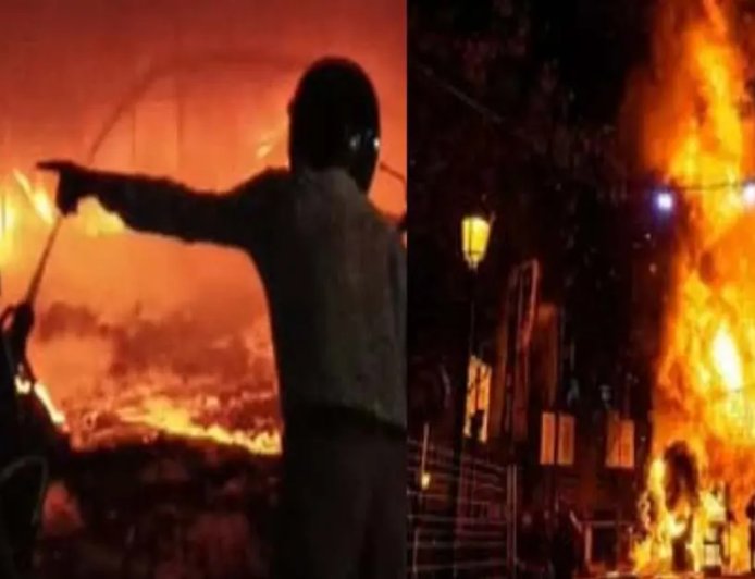 Haldwani News: अमेजन स्टोर में भड़की भीषण आग, 2 कर्मचारी शहीद