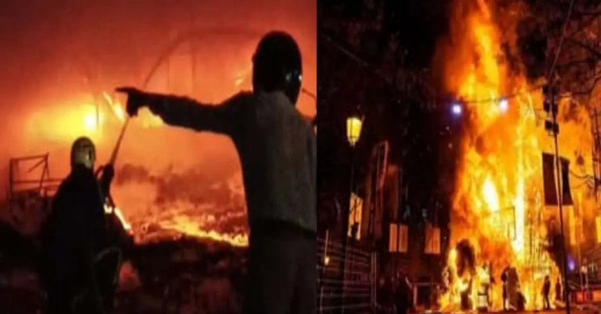 Haldwani News: अमेजन स्टोर में भड़की भीषण आग, 2 कर्मचारी शहीद
