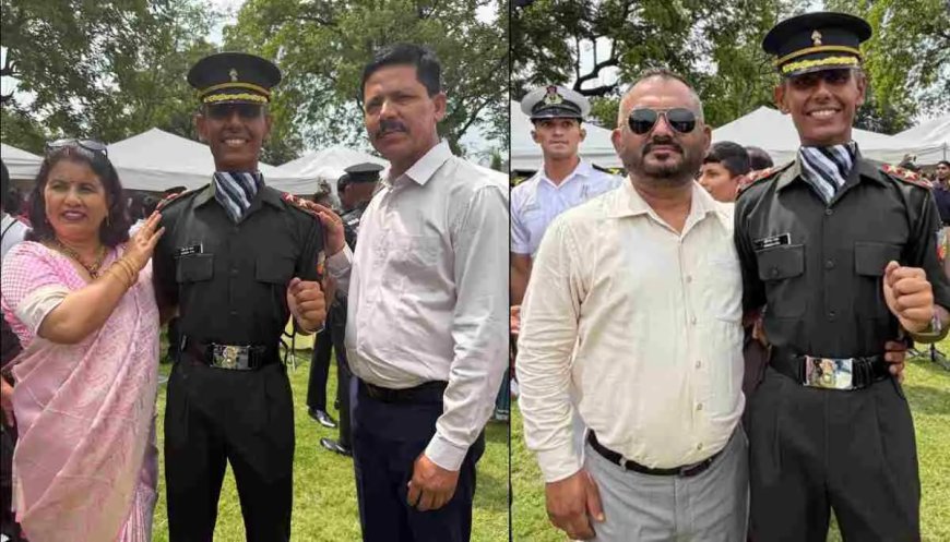 टनकपुर के अविनाश ज्याल बने भारतीय सेना में लेफ्टिनेंट, बढ़ाया प्रदेश का मान